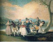 Francisco de Goya Das Blindekuhspiel china oil painting artist